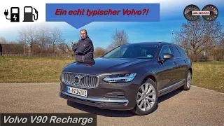 2021 Volvo V90 Recharge T6 AWD *340PS* - Traumwagen?! | Test - Review - Verbrauchstest - Reichweite