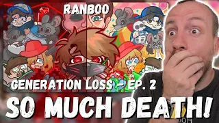 SO MUCH DEATH! Ranboo Generation Loss || Episode 2: The Mastermind of The Warehouse (REACTION!)