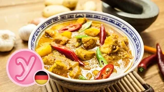 DEVIL’S CURRY – feurig scharfes Curry mit Hähnchen und Kartoffeln – nichts für schwache Gemüter ;)