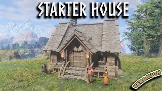 I Built A  Small Starter House in Enshrouded, Here's How to Build it