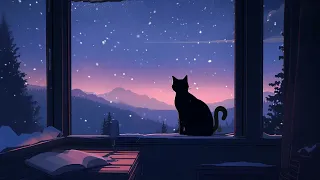 3 hour lofi cat 🐾 Lofi Hip Hop Radio 🐾 Relax With My Cat [ Beats to sleep  /  Chill to ]