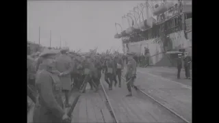 Ameriсan troops landed in Arkhangelsk (1918)