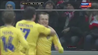 Польша - Украина 1:3 (1:3) Отбор ЧМ 2014