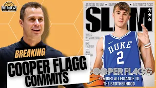 BREAKING! Cooper Flagg has COMMITTED to Duke! | Jon Scheyer is the best recruiter in college hoops!