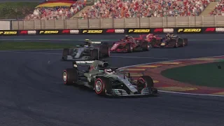 F1 2018 Gameplay - Mercedes Lewis Hamilton - Belgian GP [ 4K ]