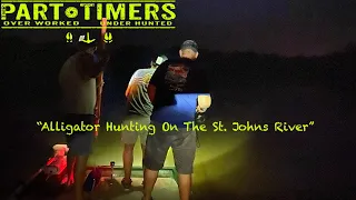 Alligator Hunting On The St. Johns River. | Hoyt's First Gator Hunt