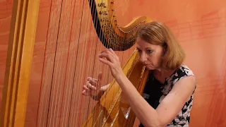 Bach - Prelude In C on Harp