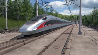 Transport Fever 2 Fuxing Hao 400kph/kmh High Speed Train Cab Ride