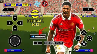 eFootball Pes 2023 PPSSPP Android Offline V2.2 (TEST) Full Update Kits & Transfer Graphics HD