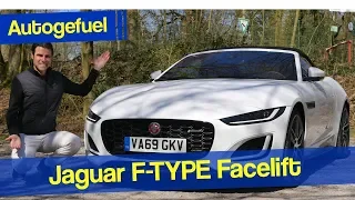 2020 Jaguar F-TYPE V8 REVIEW P450 Convertible update - Autogefuel