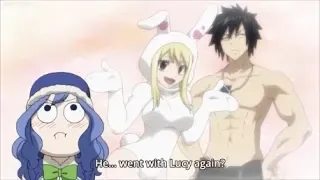 Juvia Is Jealous With Lucy Again | Funny Moments