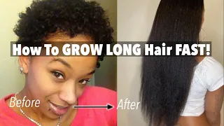 HOW TO GROW HAIR FASTER | Hair Growth Tips For Long And Healthy Hair