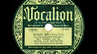 1933 Victor Young (as ‘Roy Carrol’) - Hold Me (Chick Bullock, vocal)