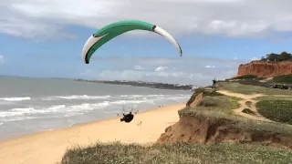 Paragliders in Portugal