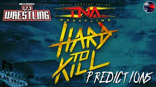 1, 2, 3 Wrestling | TNA Hard to Kill 2024 Predictions