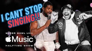 USHER BLEW MY MIND at Super Bowl Halftime! OMG | Reaction You CAN'T MISS!!