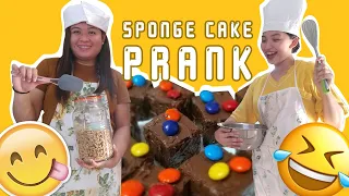 Sponge Cake Prank | ("MASARAP!")  E C