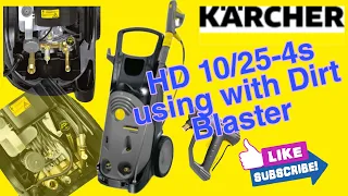 HD 10/25-4s using with different types of Nozzle/accessories