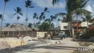 Now Larimar and Secrets Royal Beach Construction- 2019