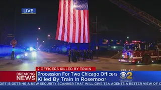 Officers Mourn Two Chicago Police Officers Fatally Struck By Train