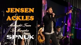 JENSEN ACKLES sings Midnight Train to Memphis | SPNUK 2018