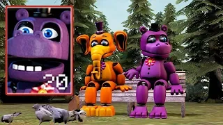 FNaF Ultimate Custom Night: Mr. Hippo Story - Frozen Pigeons