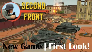 Second Front | Microprose 's New Game | First Look