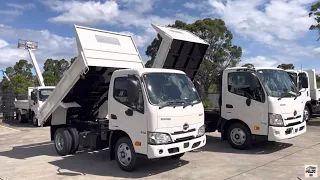 Hino Truck Sydney Australia - Hino 300 Series Tipper Trucks - STD & Wide Cab