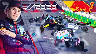 САМАЯ ЭПИЧЕСКАЯ АВАРИЯ В ФОРМУЛЕ ОДИН - КАРЬЕРА F1 2020 #159