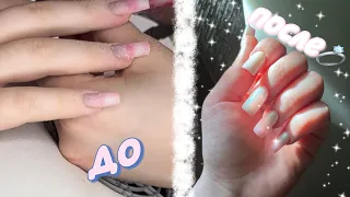 САМА делаю ЖЕМЧУЖНЫЕ НОГТИ сестре💍/ vnasstty👼🏻