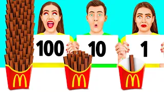 100 Couches de Nourriture Défi par 4Teen Challenge
