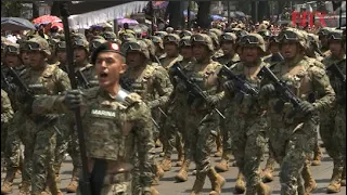 Entusiasmo y momentos históricos en el primer desfile militar de AMLO