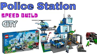 LEGO 60316 City Police Station Speed Build Review