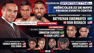 Miercoles de Boxeo - Jukembayev Батыр Джукембаев vs RedKach