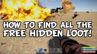 How To Find All The Free Hidden Loot At Once! Small Stash Exploit With Rockets