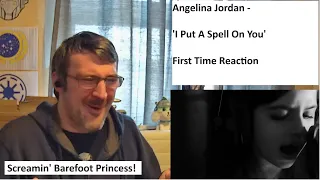 Still enchanted -  Angelina Jordan - 'I Put A Spell On You' - First time reaction