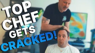 Top Chef Ilan Hall ~ Deviated Septum & Locked Shoulder ~ Shocked By Chiropractic Results!