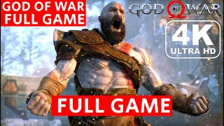 God of War 4 Full Gameplay Walkthrough Longplay No Commentary 4K 60 FPS #Kratos #godofwar #ragnarok