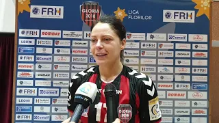 Reacții după CS Gloria 2018 - SCM Rm Valcea 24-19 - Liga Florilor/Etapa 8