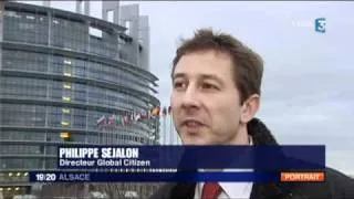 Global Citizen Interview in Strasbourg (European Parliament)