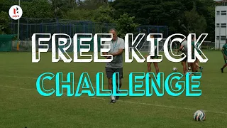 Free kick Challenge ft. Jamshedpur FC 🚀 ⚽