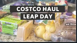 Costco Haul-Leap Day 2020