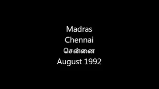 India - Madras, Chennai, சென்னை July 1992