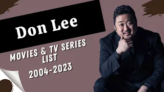 Ma Dong-seok (Don Lee) | Movies and TV Series List (2004-2023)