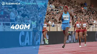 Shaunae Miller-Uibo dominates the 400m in Monaco - Wanda Diamond League 2022