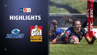 HIGHLIGHTS | Blues Women v Chiefs Manawa | Round 2, 2024