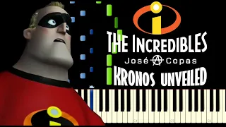 The Incredibles - Kronos Unveiled | Epic Syndrome Plan's Theme (Piano Tutorial + Sheet Music)