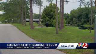 Man accused of grabbing jogger along Central Florida nature trail