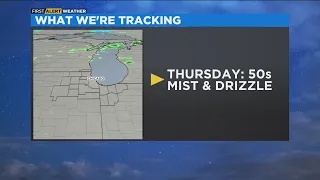 Chicago First Alert Weather: Mist and drizzle Thursday