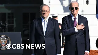 Biden welcomes Australian Prime Minister Anthony Albanese to White House | full video